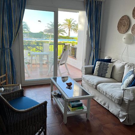 Sea & Pool View Garden Apartment Las Palmeras Нерха Екстер'єр фото